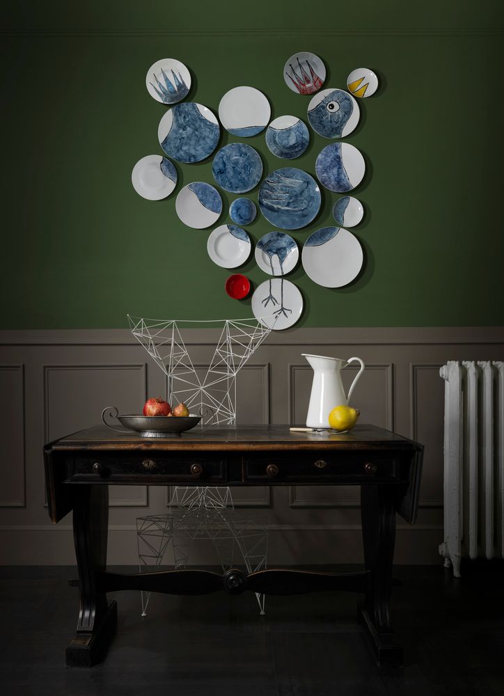 Design objects - The wall dresser The Coco Wall Plates in Limoges porcelaine - NON SANS RAISON PORCELAINE DE LIMOGES