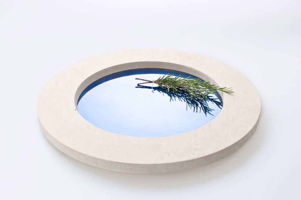 Design objects - Fundu (mirror) - PIMAR ITALIAN LIMESTONE SPECIALIST