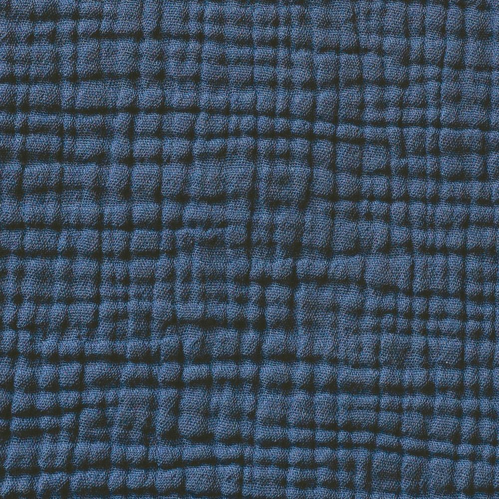Linge de lit - Housse de couette gaze de coton bleu nuit - MAISON D'ÉTÉ