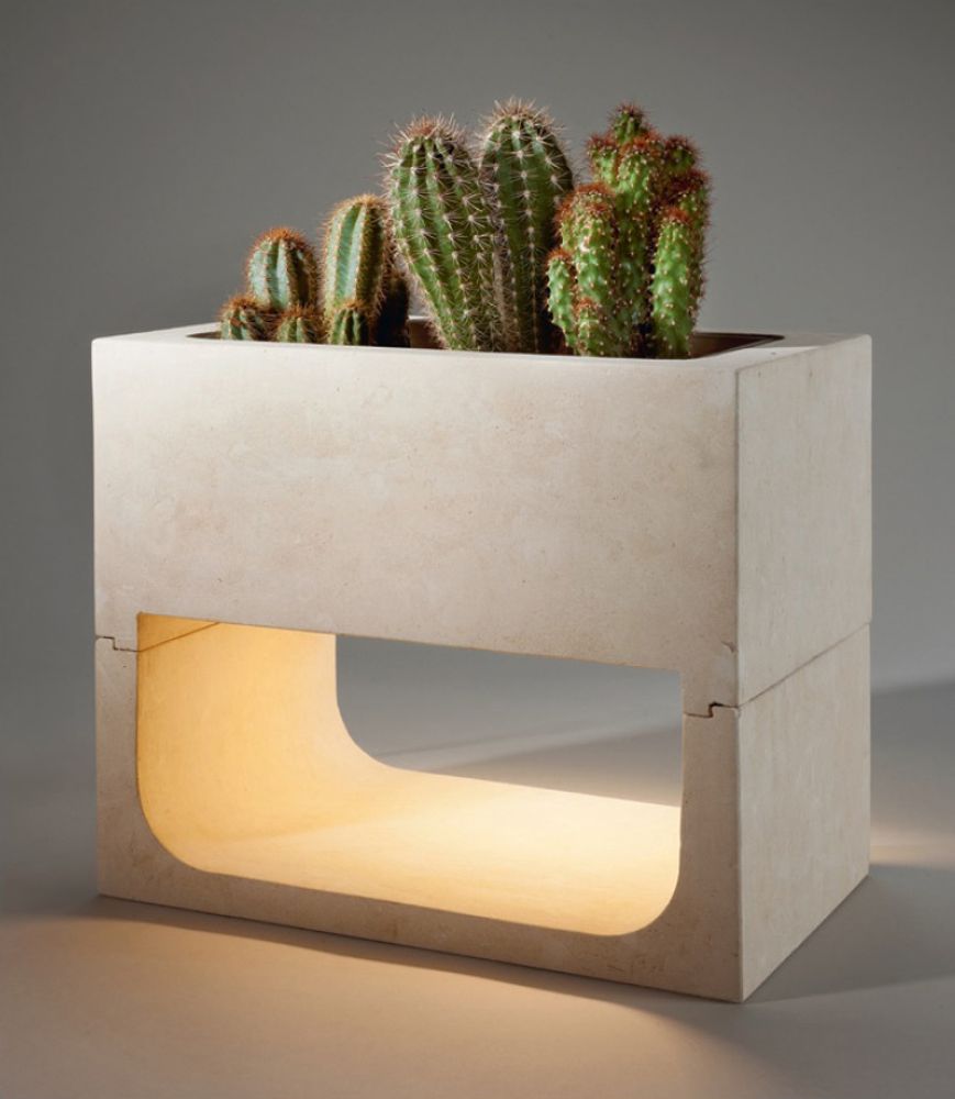 Vases - Lightflow (lamp) - PIMAR ITALIAN LIMESTONE SPECIALIST