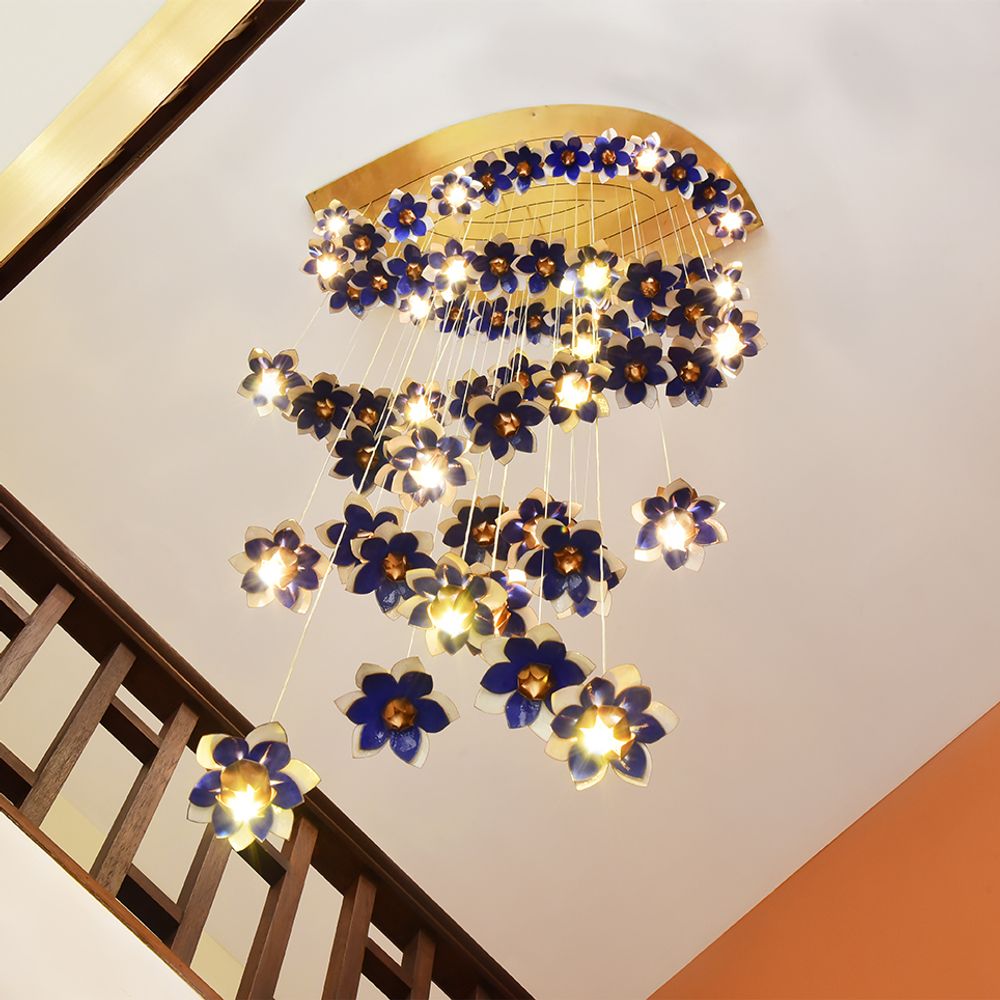 Spa - Lotus Garland Chandelier - BAAYA GLOBAL