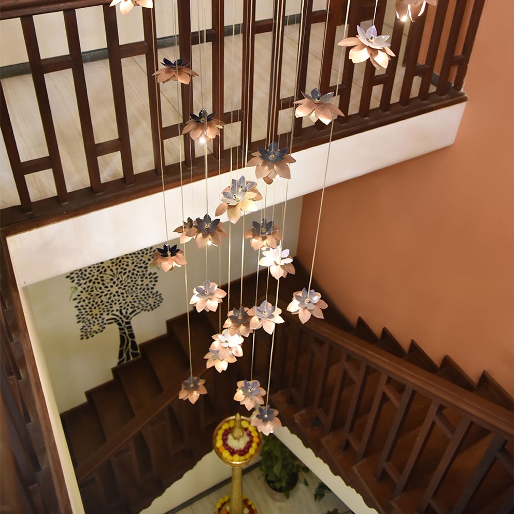 Spa - Lotus Garland Chandelier - BAAYA GLOBAL