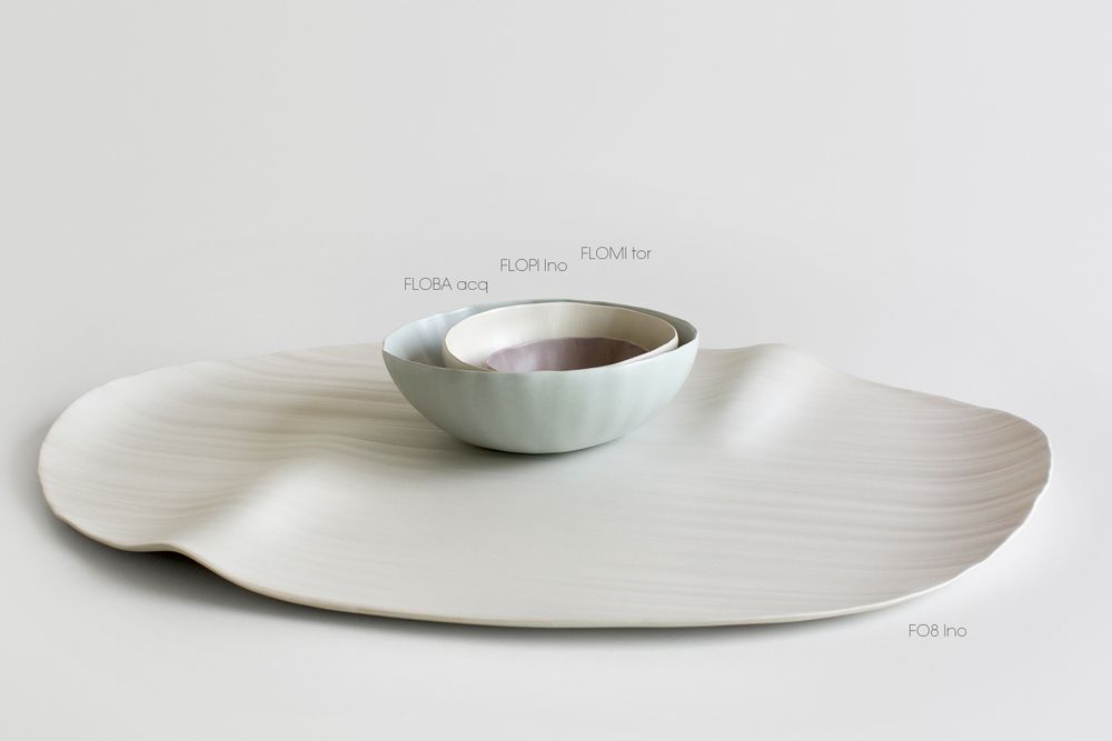 Vases - FEUILLE N.8 - Vase en céramique  - RINA MENARDI