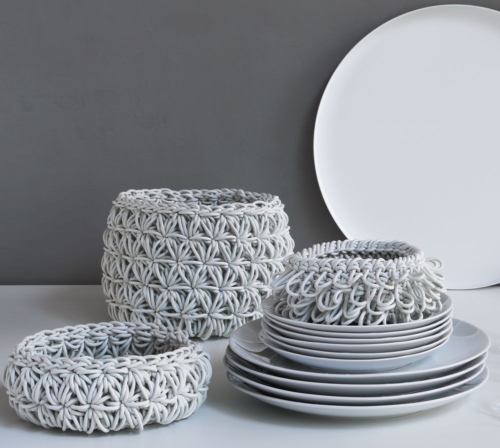 Decorative objects - RICAMI baskets - NEO DI ROSANNA CONTADINI