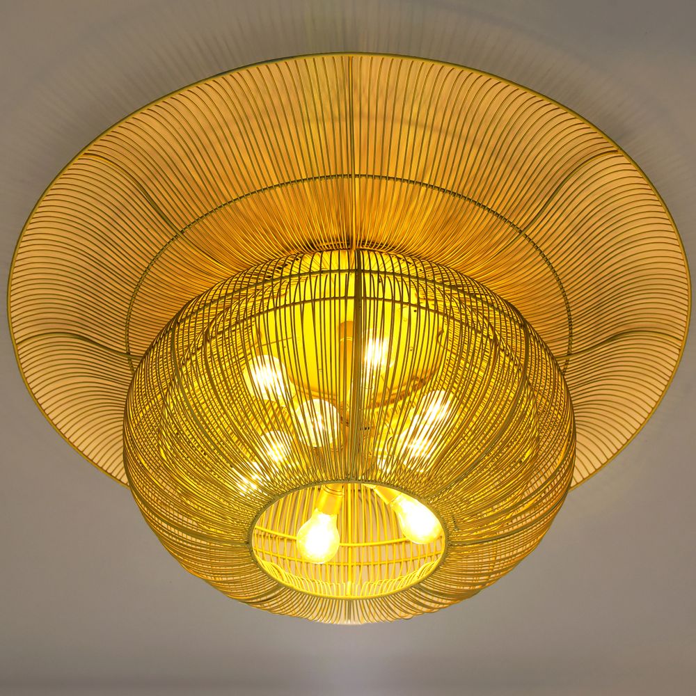 Hanging lights - The Gilded Chandelier - BAAYA GLOBAL