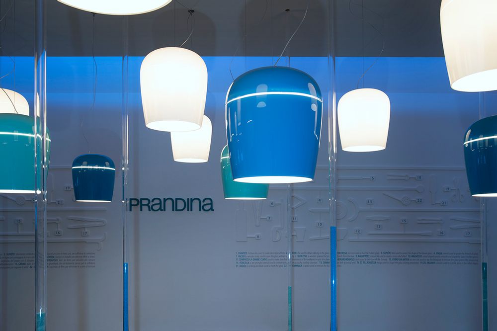 Hanging lights - Tiara  - PRANDINA LIGHTING STORIES