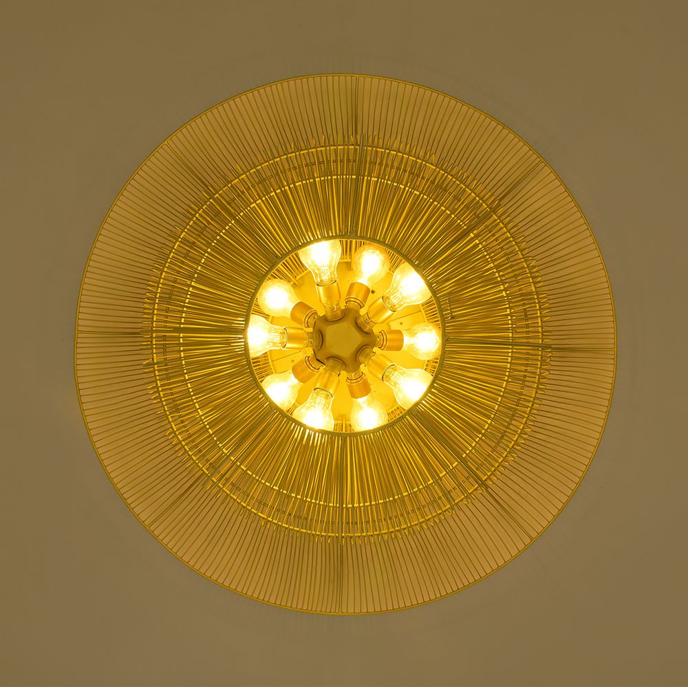 Hanging lights - The Gilded Chandelier - BAAYA GLOBAL