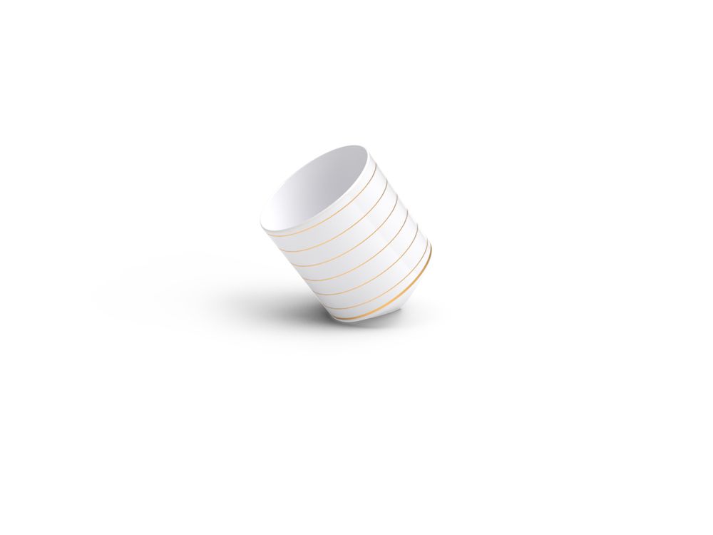 Accessoires thé et café - Tasse Un café à la dérive en porcelaine de Limoges - NON SANS RAISON PORCELAINE DE LIMOGES