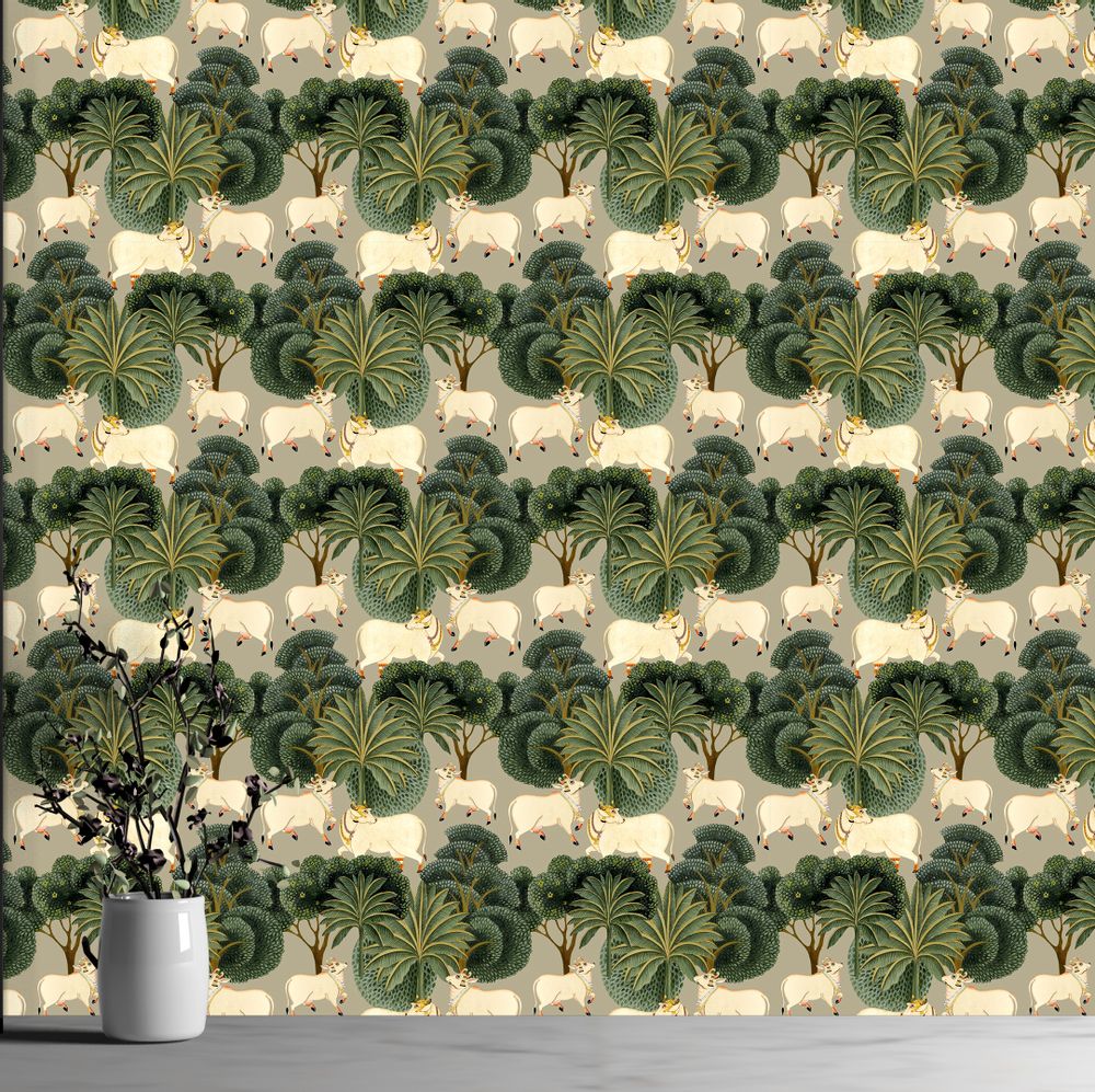 Wallpaper - Indian Art Wallpapers - BAAYA GLOBAL