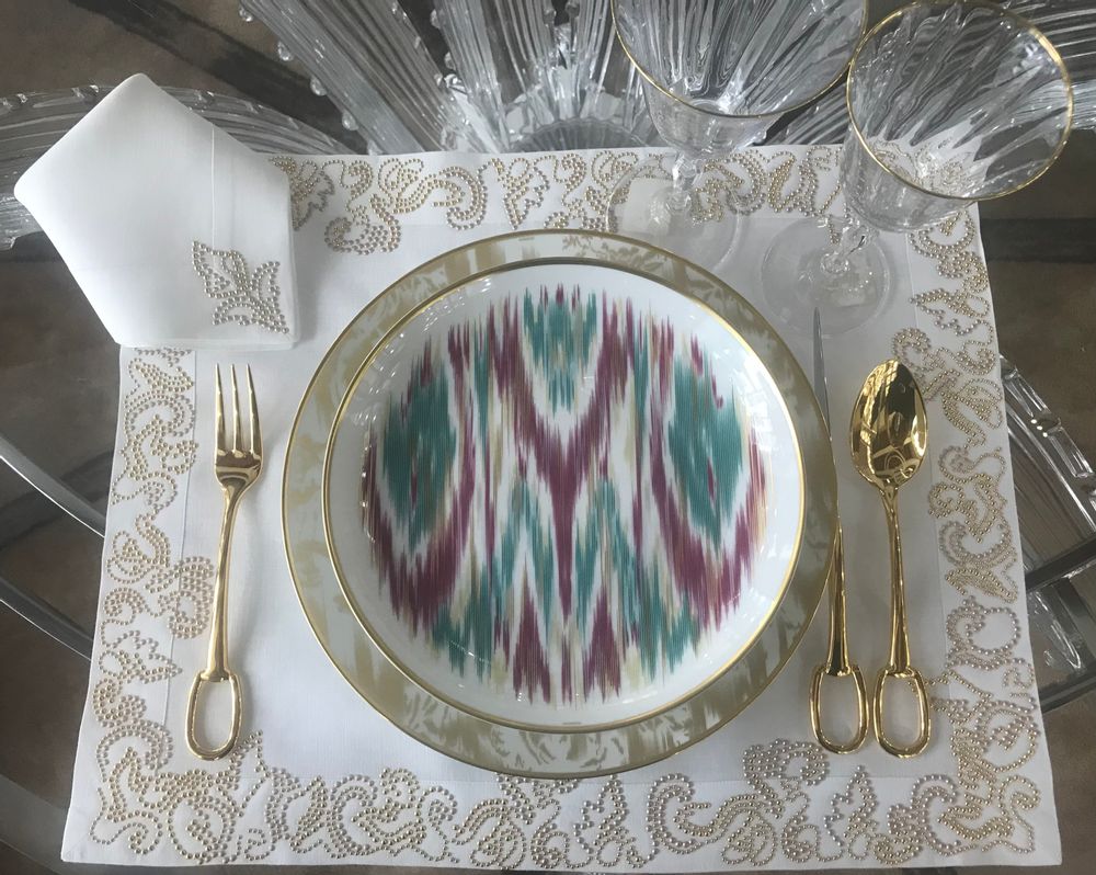 Table linen - ARABESQUE TABLE LINEN - CLAUDIABARBARI