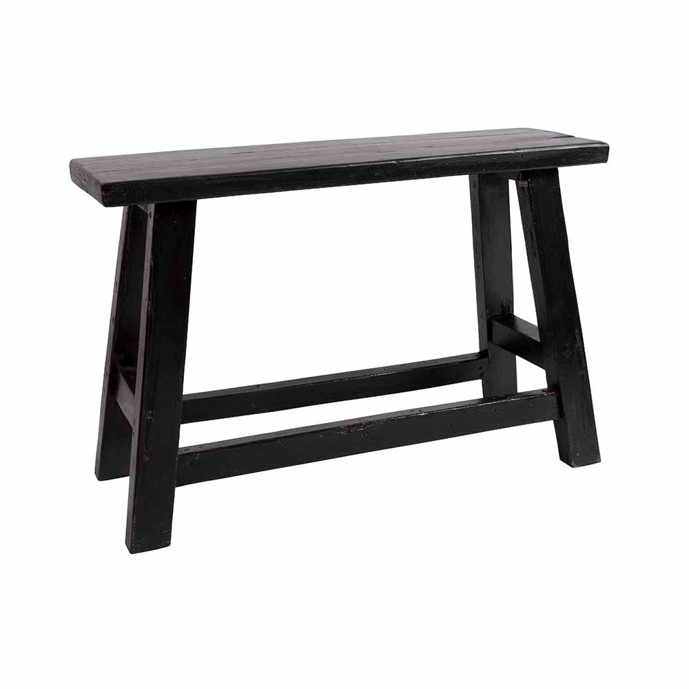 Bancs - Banc de ferme recyclé noir et naturel - ORIGINALHOME ECO DESIGN