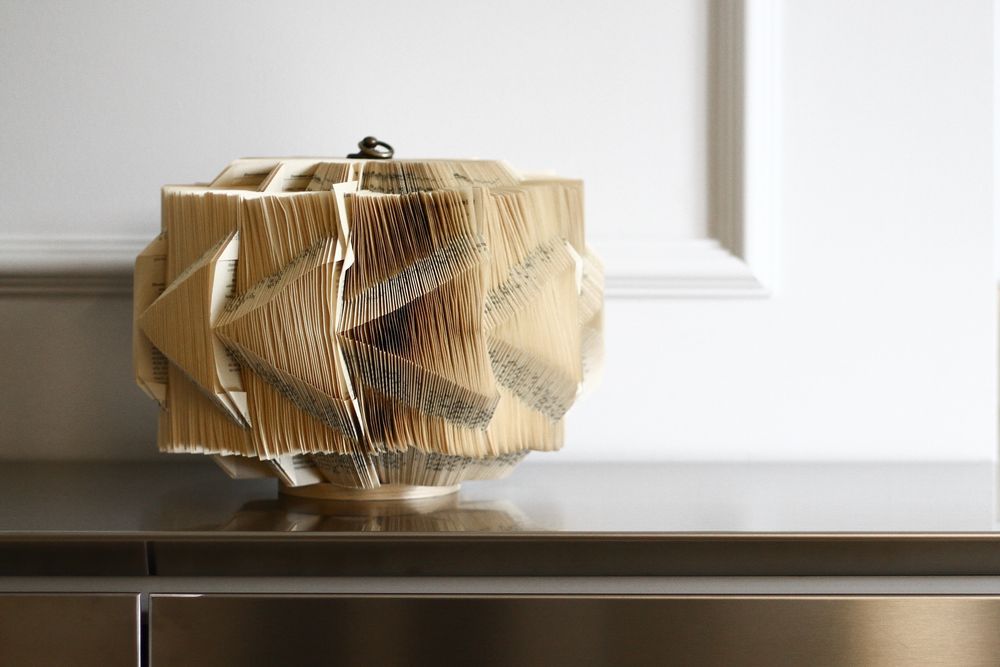 Design objects - Ingranaggio - Folded Book Sculpture - CRIZU