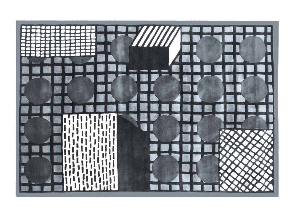 Tapis contemporains - Tapigri - LA CHANCE