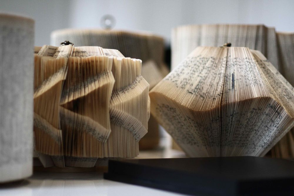 Design objects - Ingranaggio - Folded Book Sculpture - CRIZU