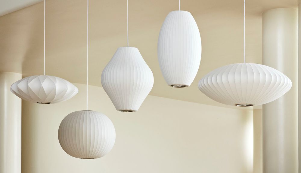 Mobilier et rangements pour bureau - Collection lampes Nelson Bubble - HAY