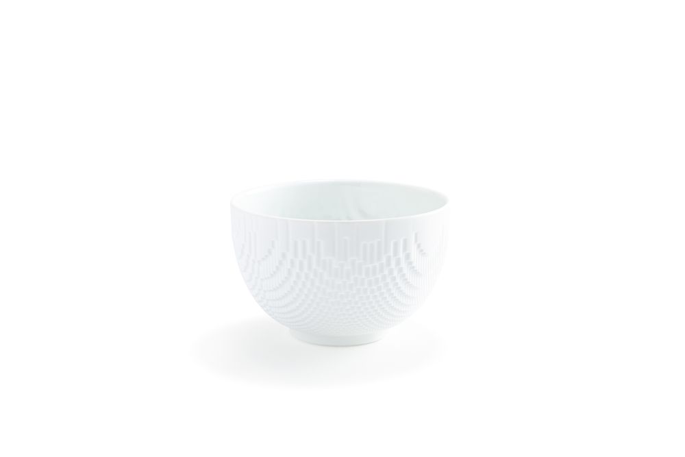 Platter and bowls - Evolution Bowls Collection in Limoges porcelain - NON SANS RAISON PORCELAINE DE LIMOGES