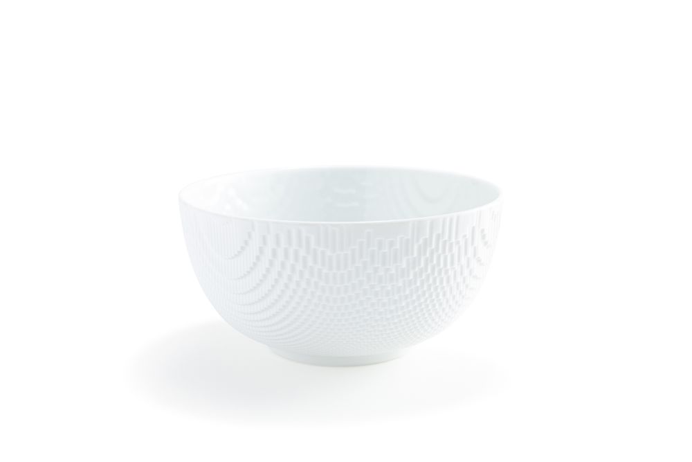 Platter and bowls - Evolution Bowls Collection in Limoges porcelain - NON SANS RAISON PORCELAINE DE LIMOGES
