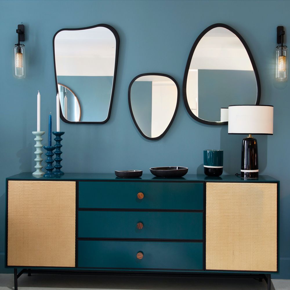 Miroirs - MIROIR ORGANIQUE CHENE ou NOYER - MAISON SARAH LAVOINE