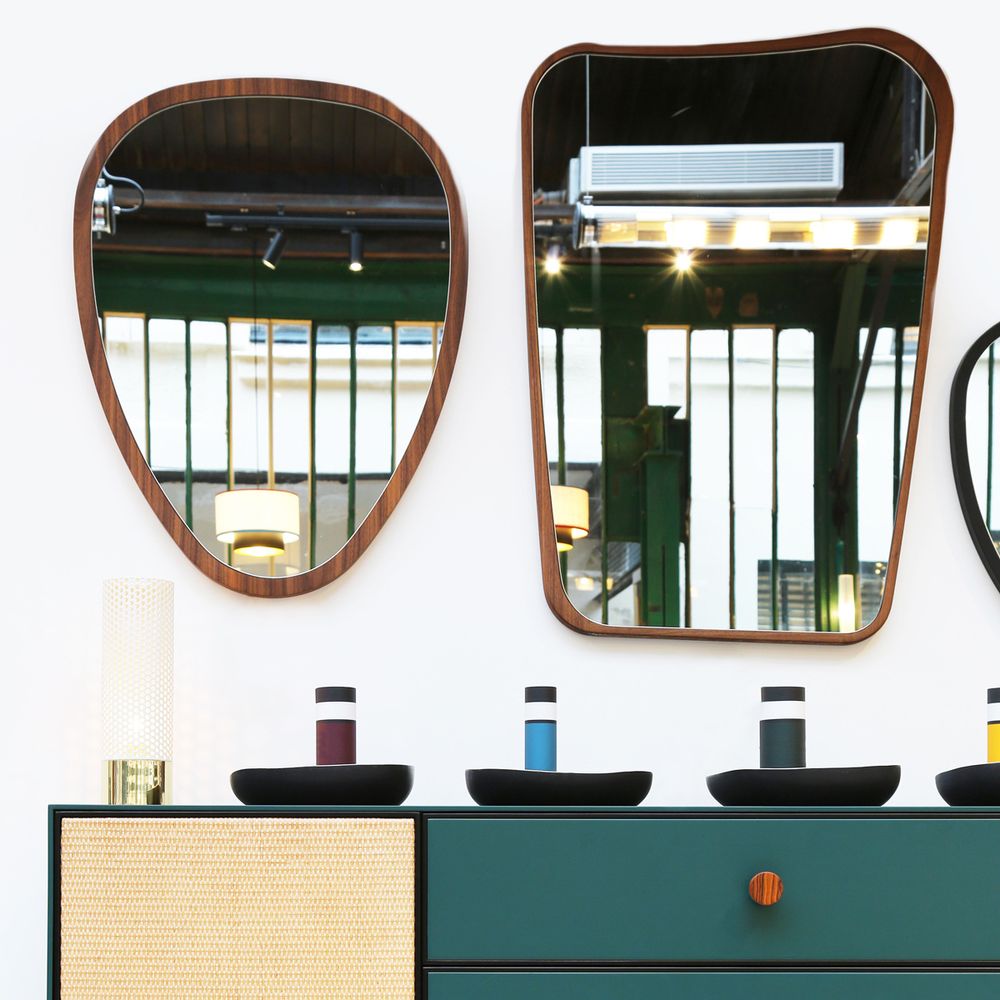 Miroirs - MIROIR ORGANIQUE CHENE ou NOYER - MAISON SARAH LAVOINE