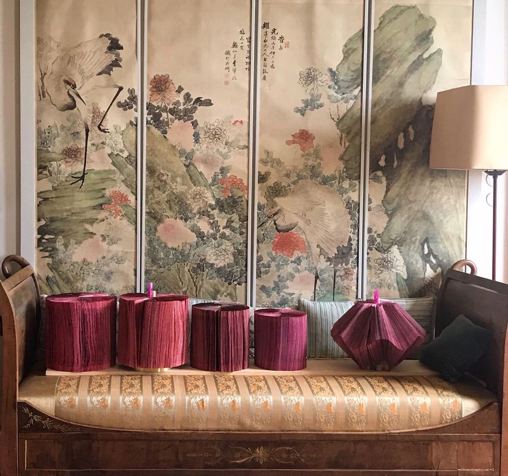 Design objects - Trunk Colorati - magenta color - CRIZU