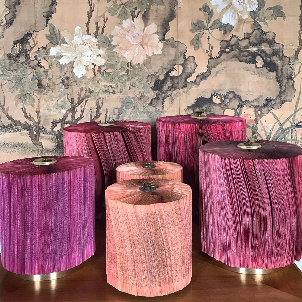Design objects - Trunk Colorati - magenta color - CRIZU