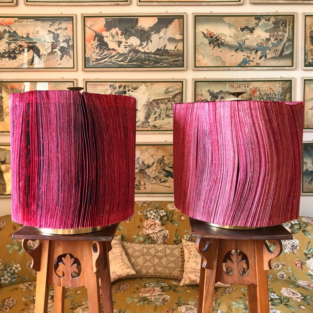 Design objects - Trunk Colorati - magenta color - CRIZU