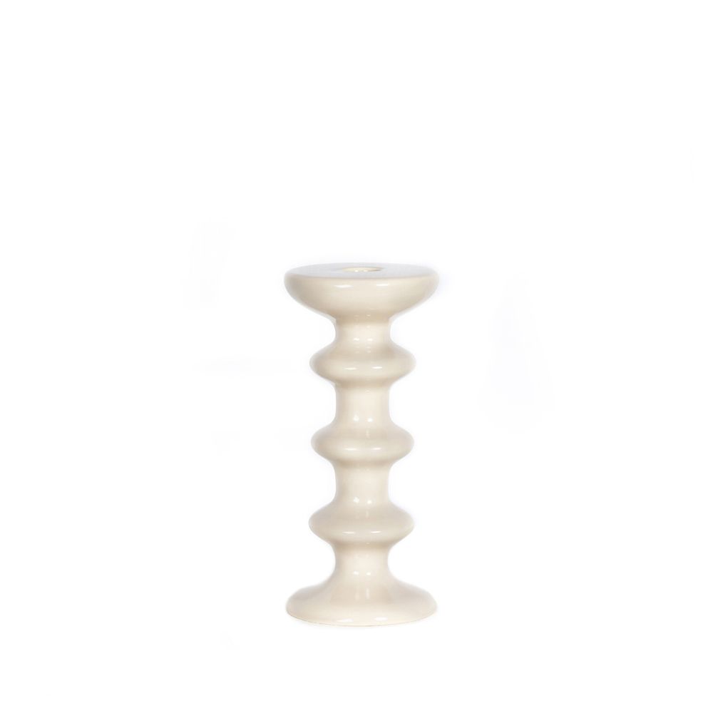 Objets de décoration - BOUGEOIR SLAVE CERAMIQUE - MAISON SARAH LAVOINE