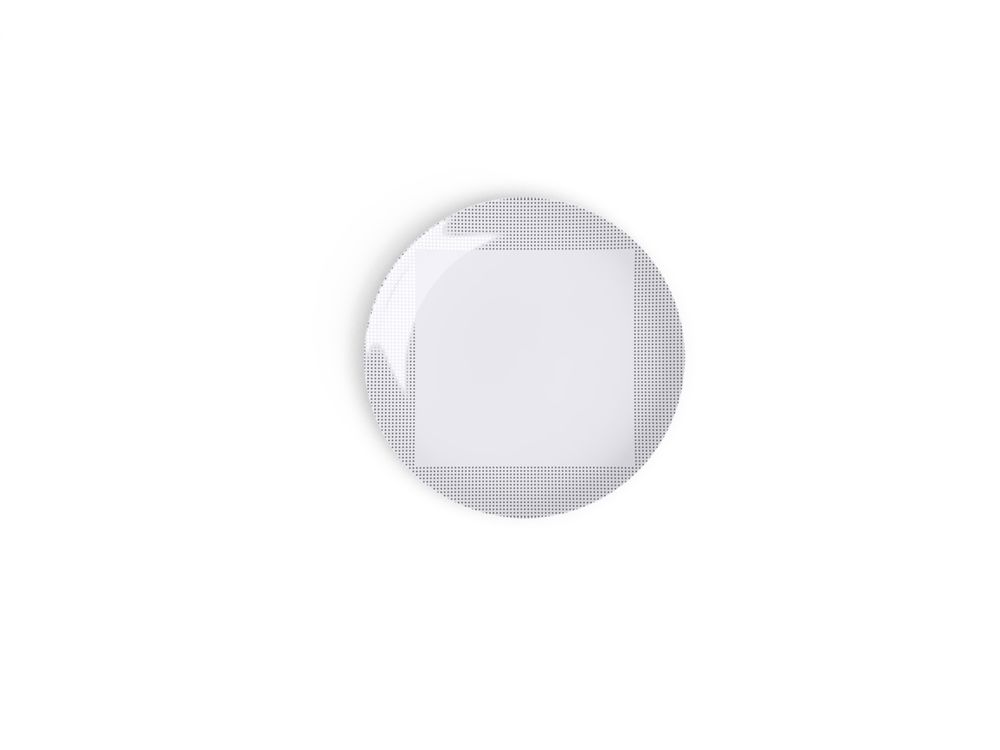 Formal plates - Square dinnerware set in Limoges porcelain - NON SANS RAISON PORCELAINE DE LIMOGES