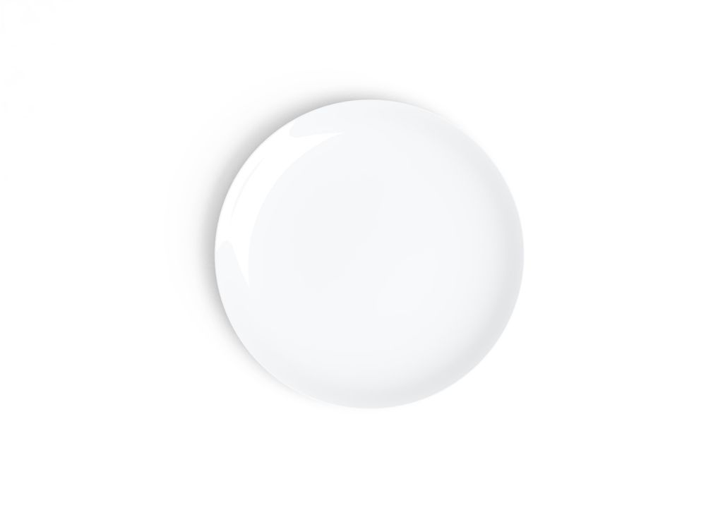Assiettes au quotidien - Collection blanche d'art de table Concorde - NON SANS RAISON PORCELAINE DE LIMOGES