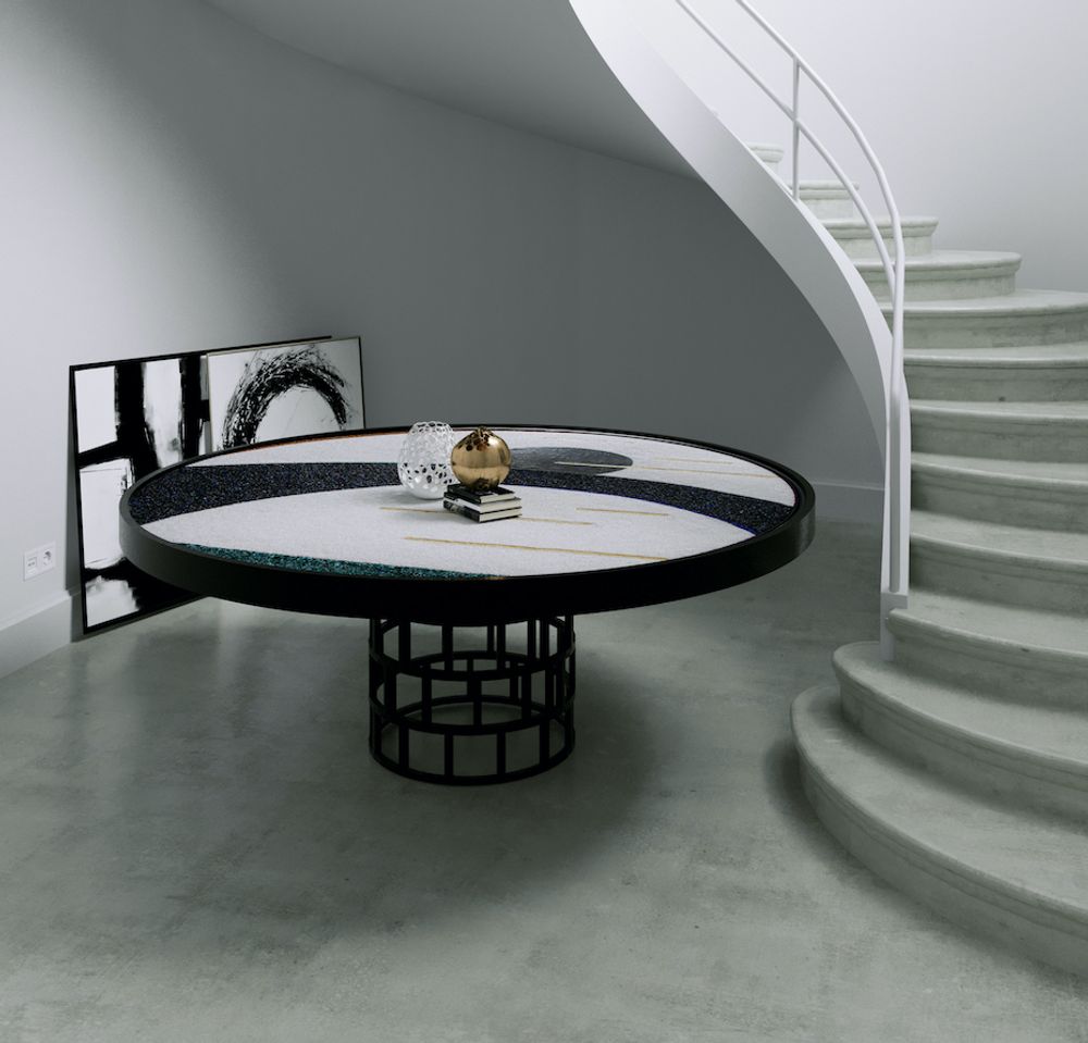 Dining Tables - “Callisto's Crossing” Large Circular Table - KALARARA