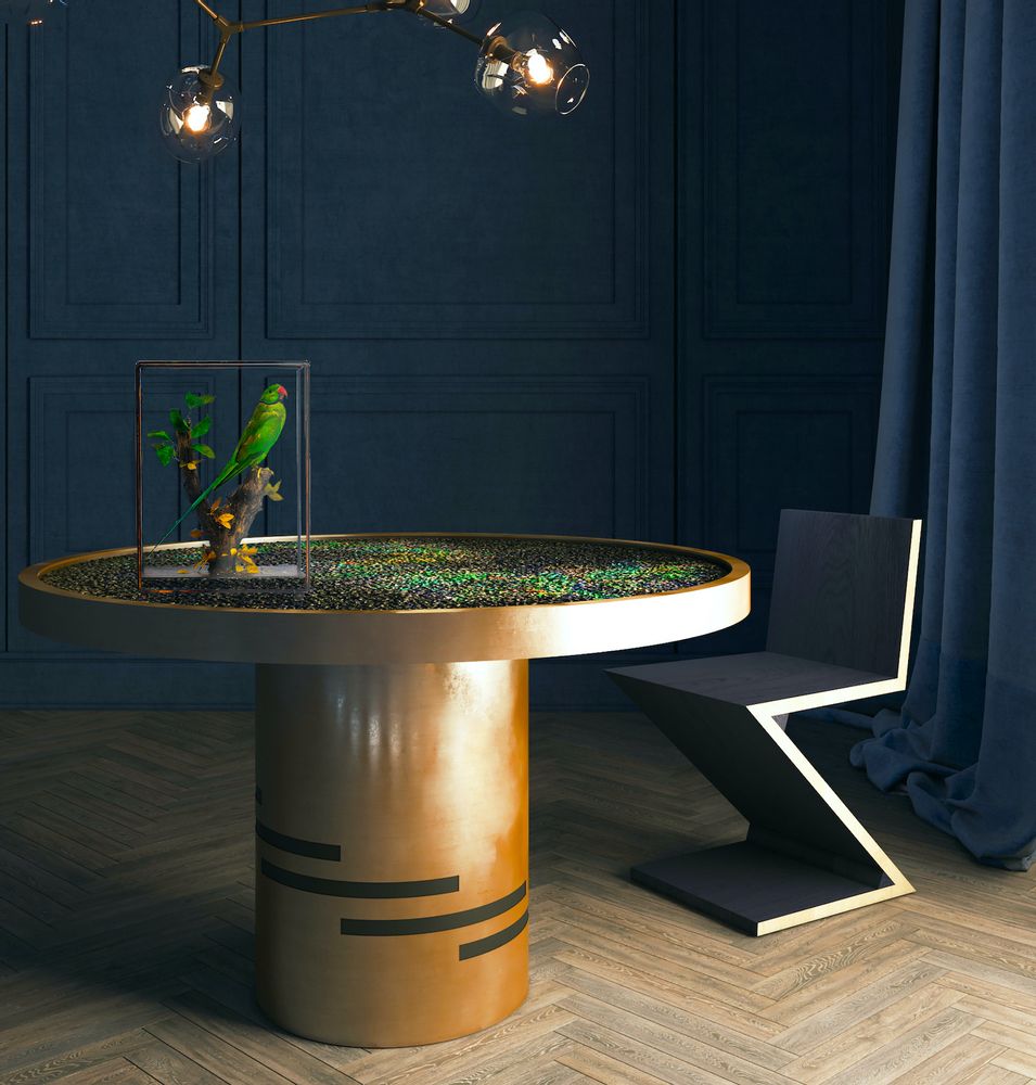 Dining Tables - "L'Universo" Circular Table - KALARARA