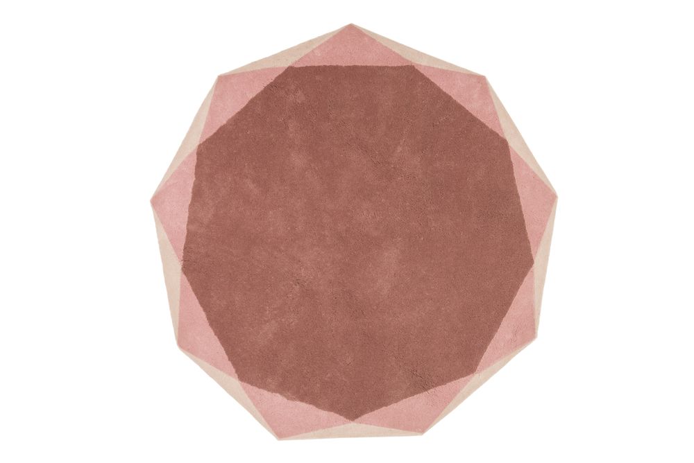 Tapis contemporains - Tapis Stella - SCARLET SPLENDOUR