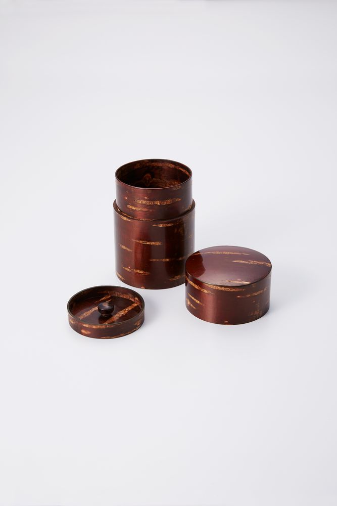 Tea and coffee accessories - Wooden Tea caddy "Sokawa" - TOMIOKA