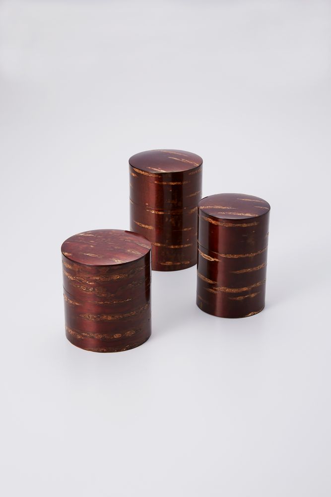 Tea and coffee accessories - Wooden Tea caddy "Sokawa" - TOMIOKA