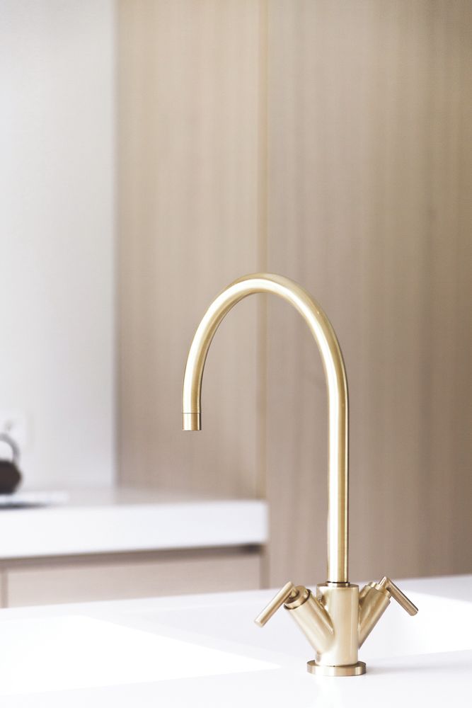 Kitchen taps - Fun | Single hole kitchen mixer with swivel spout - RVB