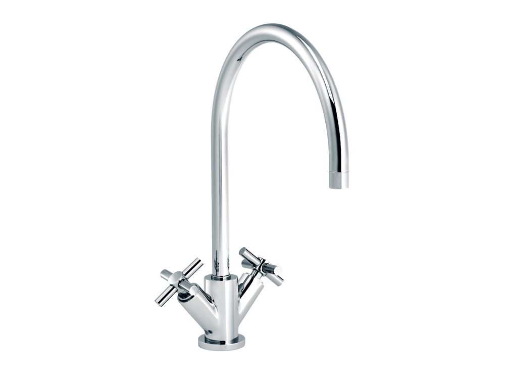 Kitchen taps - Sully | Single hole kitchen mixer with swivel spout - RVB