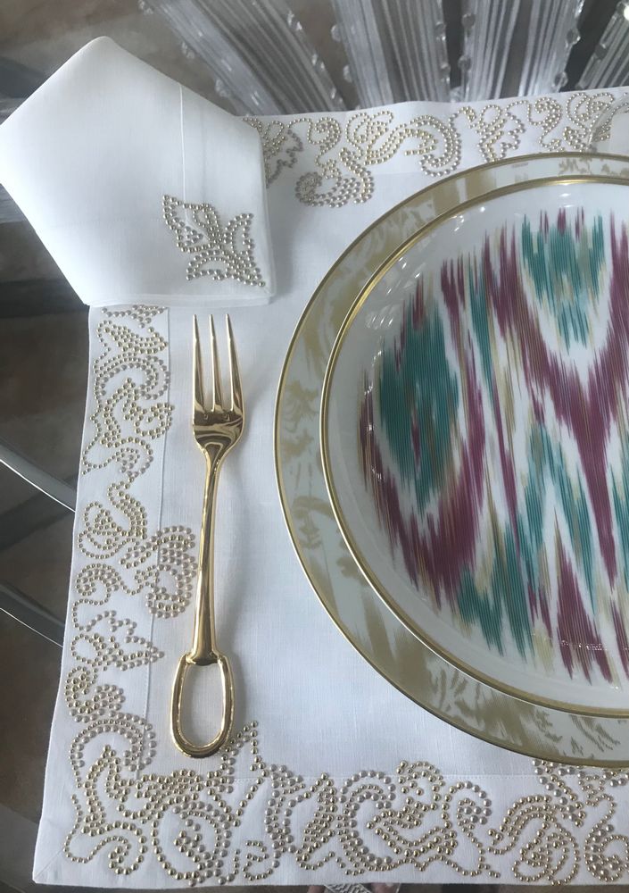 Table linen - ARABESQUE TABLE LINEN - CLAUDIABARBARI