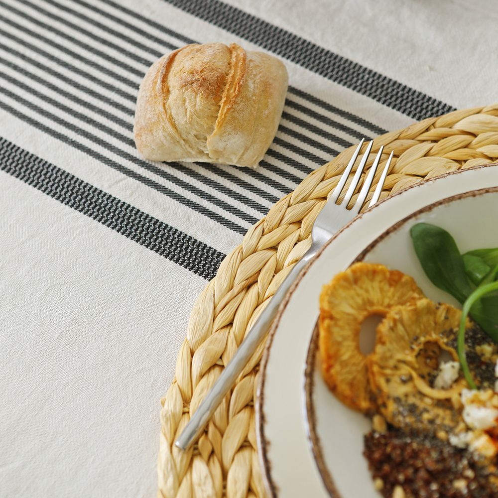 Table linen - Tablecloth Berrain made of 50% linen and 50% cotton (many sizes available) - LA MAISON JEAN-VIER