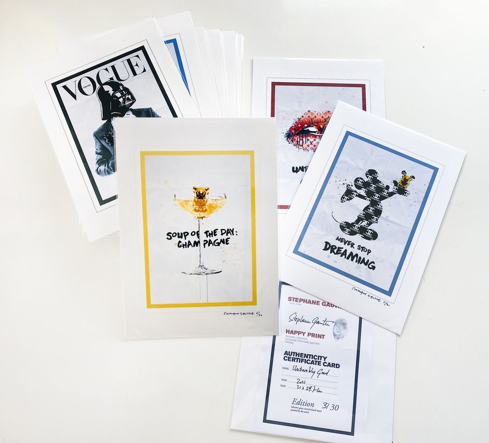 Tableaux - Affiche Happy print - GALERIE BELARTVITA