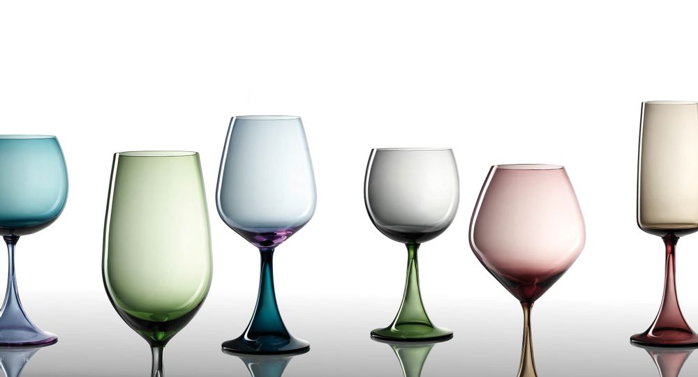 Stemware - MILLE E UNA NOTTE Wine Glasses - NASONMORETTI SRL