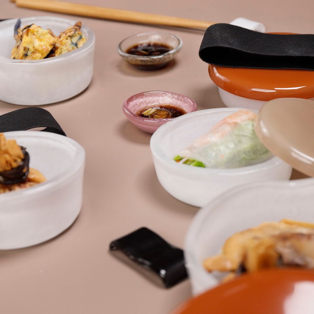 Food storage - Modern Small Lunch Box - MYGLASSSTUDIO