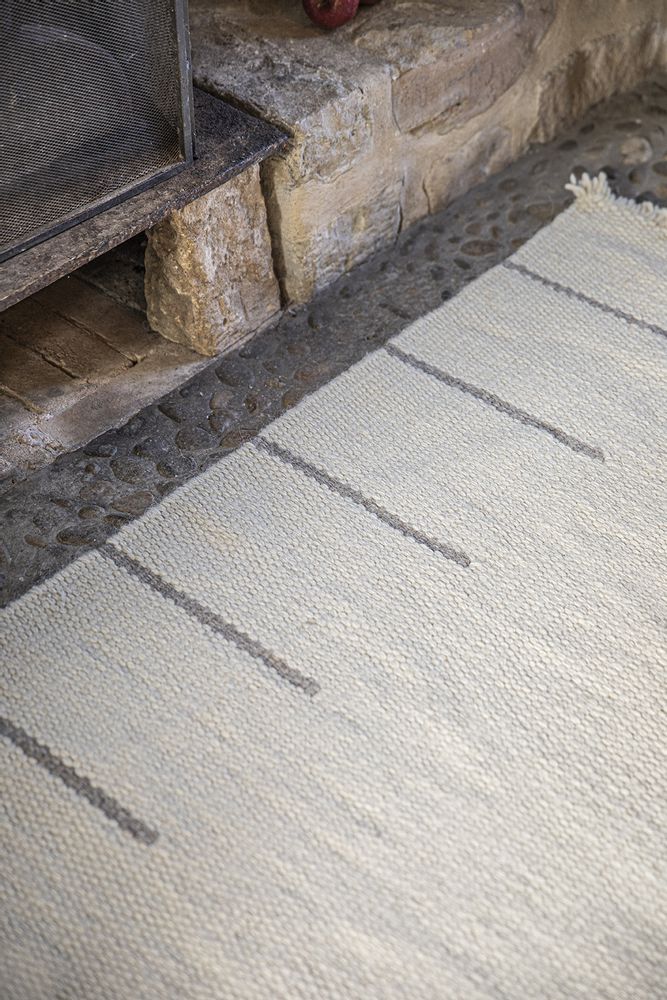 Tapis - Tapis contemporain InterreLIGNES - Modèle Folio - LAINES PAYSANNES