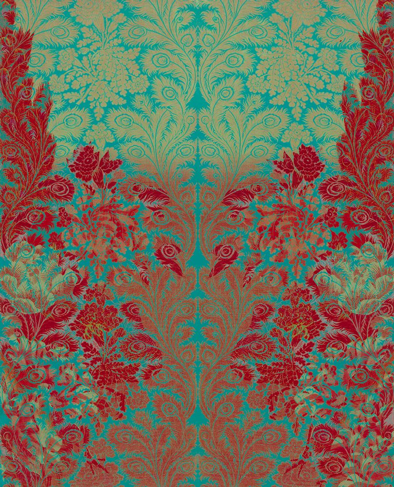 Chambres d'hôtels - Wallcovering Flourishing - LA AURELIA DESIGN