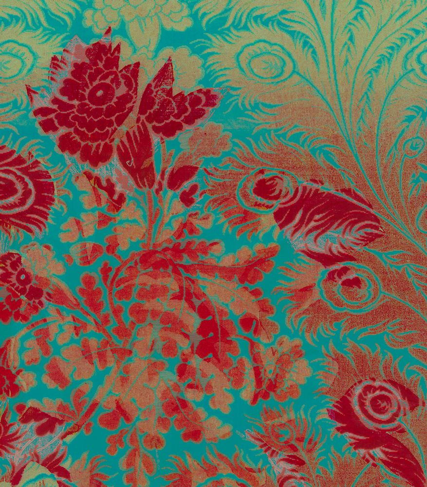 Chambres d'hôtels - Wallcovering Flourishing - LA AURELIA DESIGN