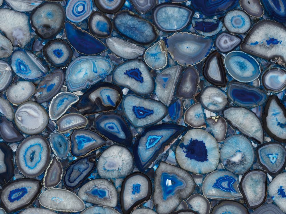 Indoor floor coverings - Blue Agate (PRECIOUSTONE COLLECTION) - Flooring - ANTOLINI