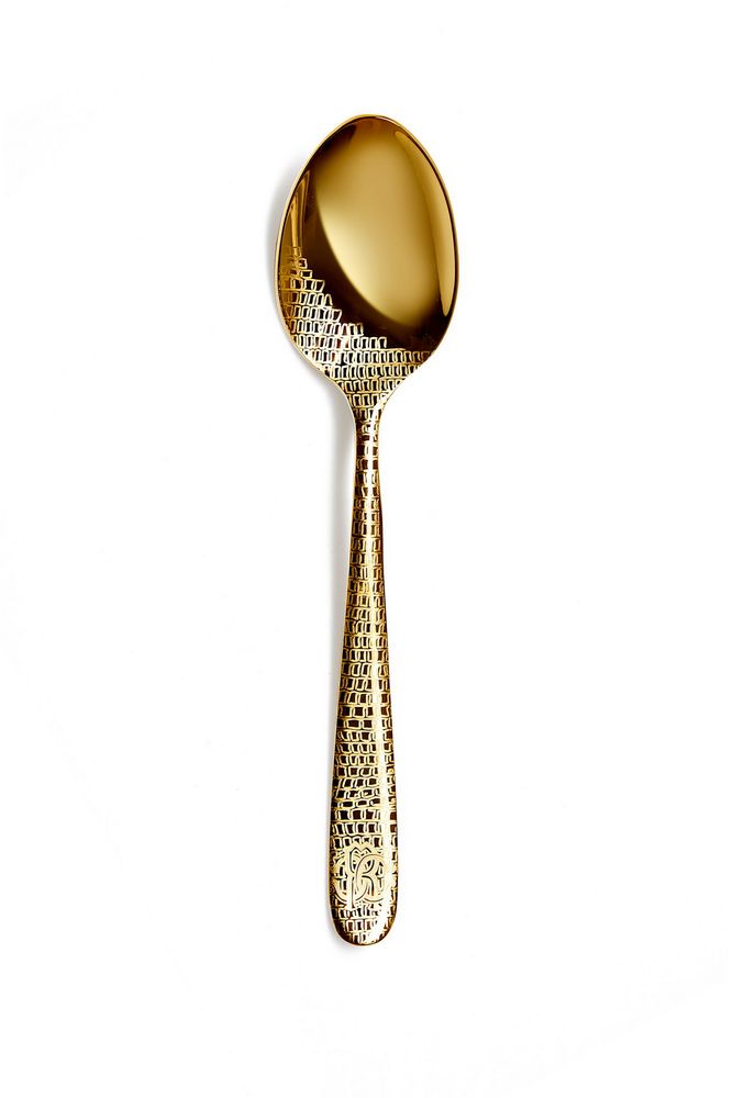 Ménagères - Lizzard Gold Cutlery - ROBERTO CAVALLI HOME TABLEWARE