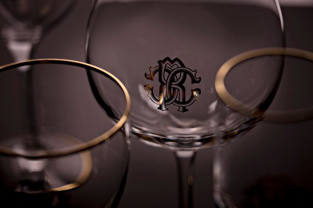 Crystal ware - Monogramma Gold - ROBERTO CAVALLI HOME TABLEWARE