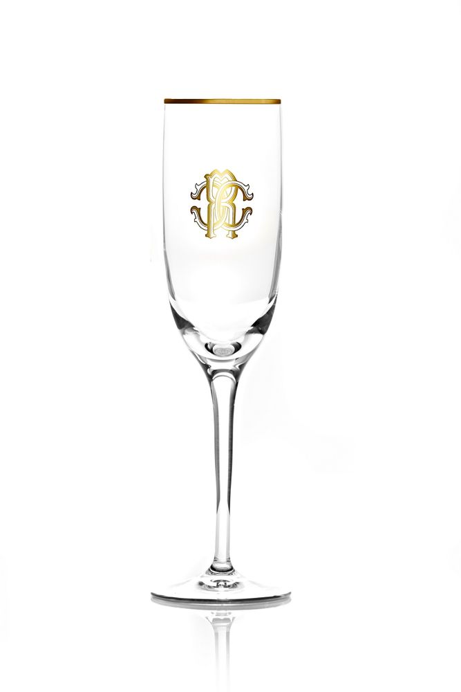 Crystal ware - Monogramma Gold - ROBERTO CAVALLI HOME TABLEWARE