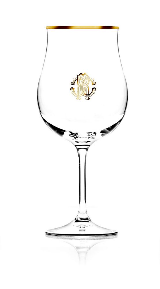 Crystal ware - Monogramma Gold - ROBERTO CAVALLI HOME TABLEWARE