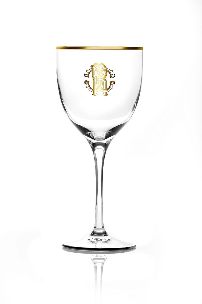 Crystal ware - Monogramma Gold - ROBERTO CAVALLI HOME TABLEWARE